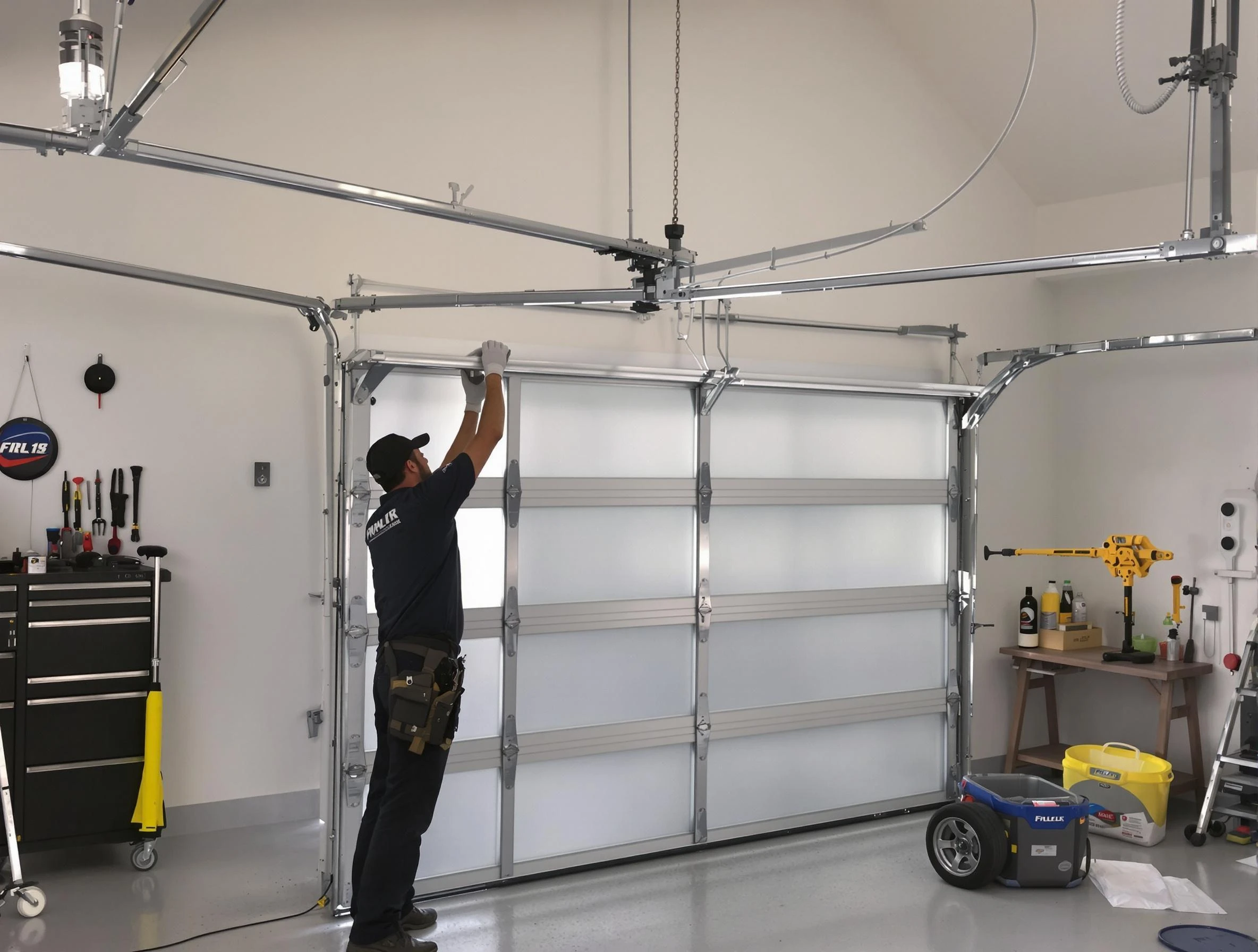 Jefferson Hills Garage Door Repair certified team performing precision garage door installation in Jefferson Hills