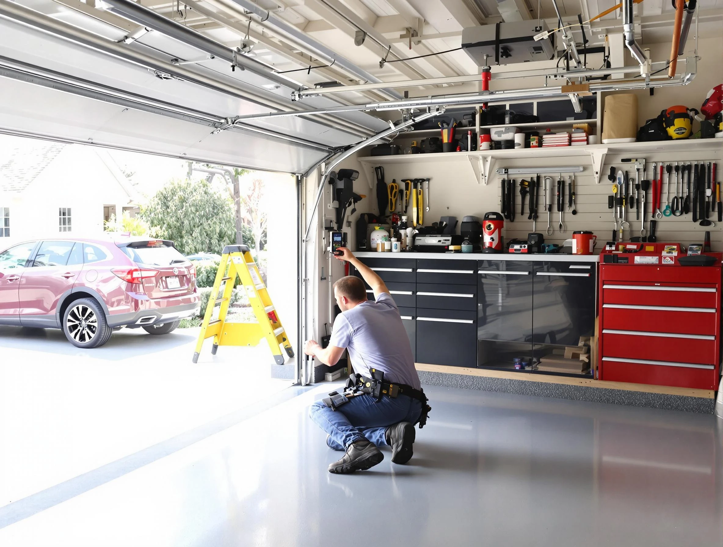 Local garage door repair service by Jefferson Hills Garage Door Repair in Jefferson Hills
